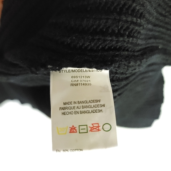 NEW CLOTH By RD Blk Tiered Ruffle Sleeve Sweater - Picture 6 of 6